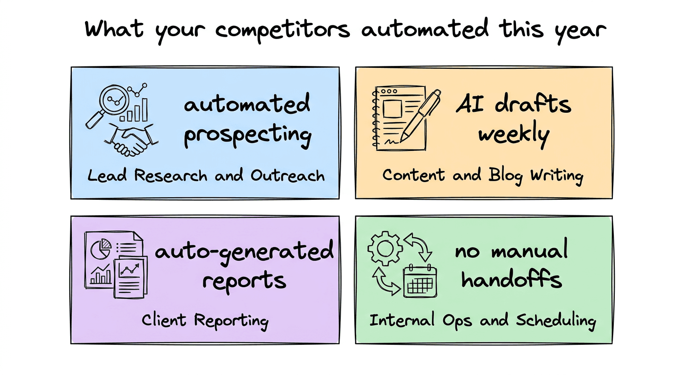 Your Competitors Are Already Using AI — Here's What They're Doing That You're Not